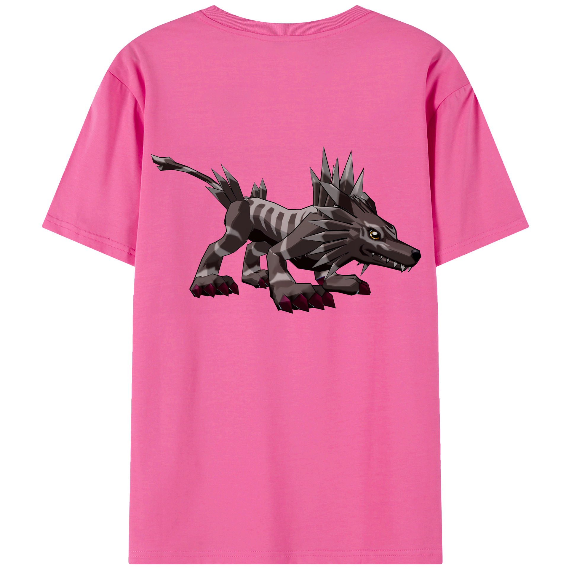 （画像用） Digimon デジタルモンスター/デジモン レディース半袖Tシャツ(バックプリント)